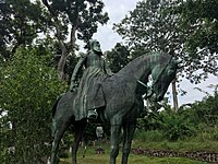 Monumento de Leopoldo la 2-a en Kinŝaso