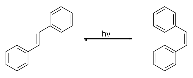 Stilbene isomerization.svg