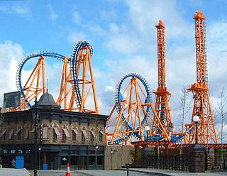 <span class="mw-page-title-main">Giant Inverted Boomerang</span> Steel roller coaster