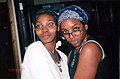 Image 127Two women wearing bandanas, 1999. (from 1990s in fashion)