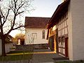 Historisches Ensemble mit reformierte Kirche Weiach und Pfarrscheune