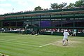 Sébastien Grosjean à Wimbledon.