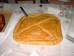 Torta from Ribagorza, Aragon, Spain