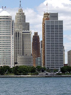 Detroit Financial District United States historic place