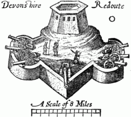 An illustration of Devonshire Redoubt, Bermuda, 1614 Devonshire Redoubt (Bermuda).png