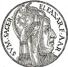 Eleazar volgens Promptuarii Iconum Insigniorum