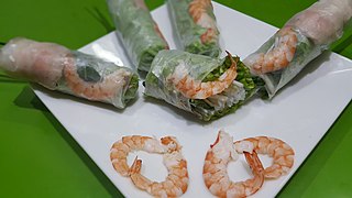 <span class="mw-page-title-main">Gỏi cuốn</span> Vietnamese dish