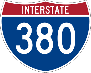 <span class="mw-page-title-main">Interstate 380 (Pennsylvania)</span> Highway in Pennsylvania