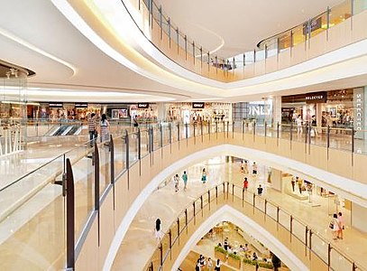 Interior of INDIGO Mall