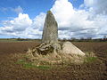 Le menhir de Kervignen-Bras.