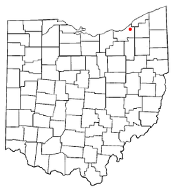 Location of South Euclid in Ohio