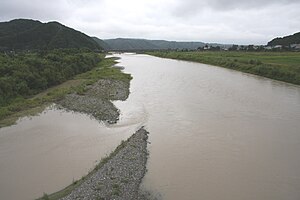 沙流川 2012年8月17日撮影