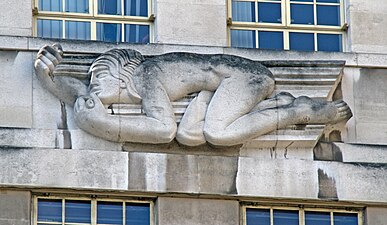 North Wind par Eric Gill