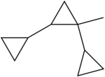 Vignette pour 1,2-Dicyclopropyl-1-méthylcyclopropane