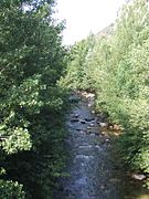 The Têt river near Villefranche-de-Conflent