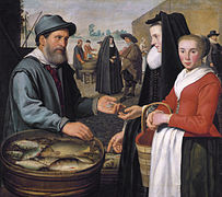 El mercat de peix, 1627, Museu de Dordrecht.