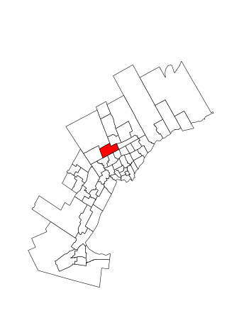 <span class="mw-page-title-main">Thornhill (federal electoral district)</span> Federal electoral district in Ontario, Canada