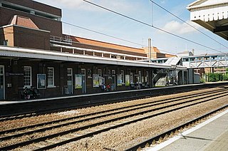 <span class="mw-page-title-main">Welwyn Garden City railway station</span> Railway station in Hertfordshire, England