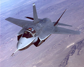 <span class="mw-page-title-main">Lockheed Martin X-35</span> Concept demonstrator aircraft for Joint Strike Fighter program