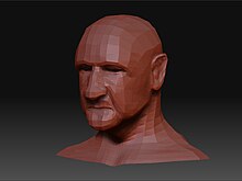 Description de l'image ZBrushHeadLevel1.jpg.