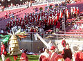 LSJUMB at Stanford Stadium before a game