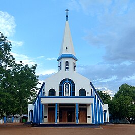 Alangara Annai-kathedraal in Sivaganga in 2019