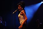 Winehouse performing at the Eurockéennes, June 29, 2007.