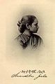 Anandi Gopal Joshi geboren op 31 maart 1865