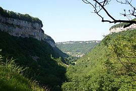 La reculée de Baume-les-Messieurs.