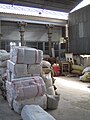 A yard inside Isfahan's bazar.