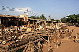 Booth at Akodessawa Fetish Market 2008