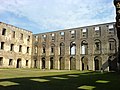 The interior of Borgholm Castle