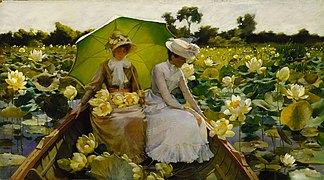 Charles Courtney Curran, "Lootoslilled" (1888)