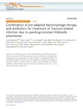 Thumbnail for File:Combination of pre-adapted bacteriophage therapy and antibiotics for treatment of fracture-related infection due to pandrug-resistant Klebsiella pneumoniae.pdf