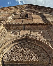 Deities of facade of church