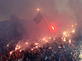 Les supporters de Corinthians.