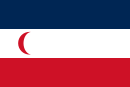 Flag of Madagascar under French protection (1885–1895)