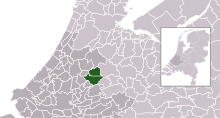 Situo de la municipo Bodegraven-Reeuwijk