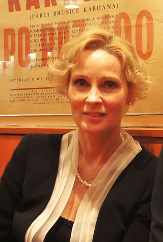 <span class="mw-page-title-main">Maria Gładkowska</span> Polish actress (born 1957)