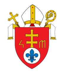 Coat of arms of the Diocese of Nitra