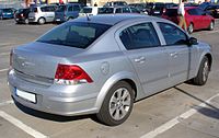 Opel Astra sedan (rear, post-facelift)