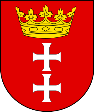 <span class="mw-page-title-main">Coat of arms of Gdańsk</span> Polish coat of arms