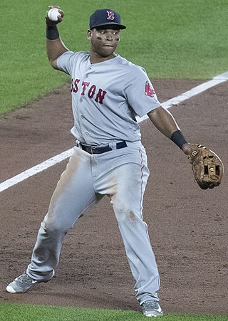 <span class="mw-page-title-main">Rafael Devers</span> Dominican baseball player (born 1996)