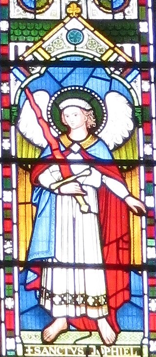 <span class="mw-page-title-main">Jophiel</span> Angel (Judaism; Christianity)