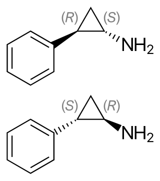 <span class="mw-page-title-main">Tranylcypromine</span> Irreversible non-selective MAO inhibitor Antidepressant drug