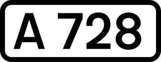 <span class="mw-page-title-main">A728 road</span> Road in Scotland