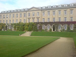 North range of the Quad, the 18th century Terrace