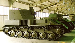 <span class="mw-page-title-main">ZSU-37</span> Soviet self-propelled anti-aircraft gun