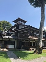 三井男爵家の下鴨別邸だった和館。大正14年に完成。重要文化財[195]