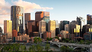 <span class="mw-page-title-main">Downtown Calgary</span> Neighbourhood in Calgary, Alberta, Canada